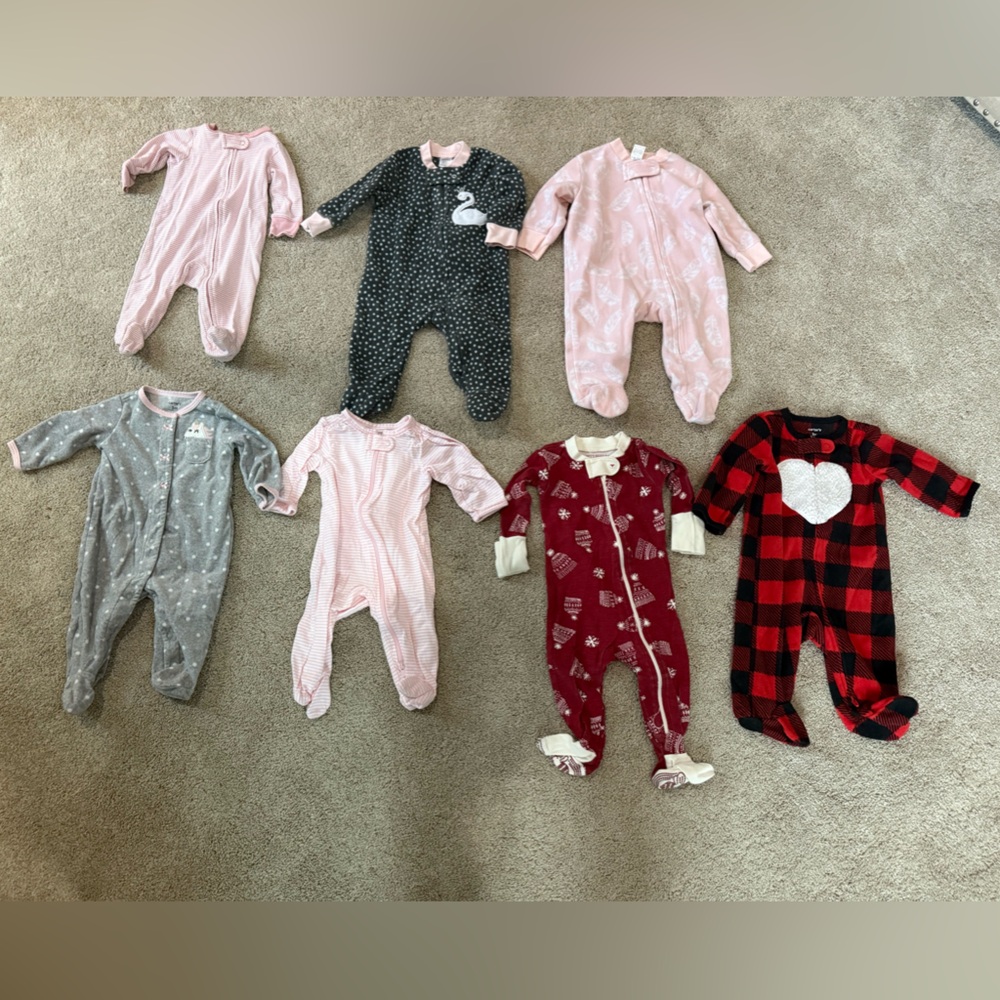 Baby Girl Onesie Pajamas